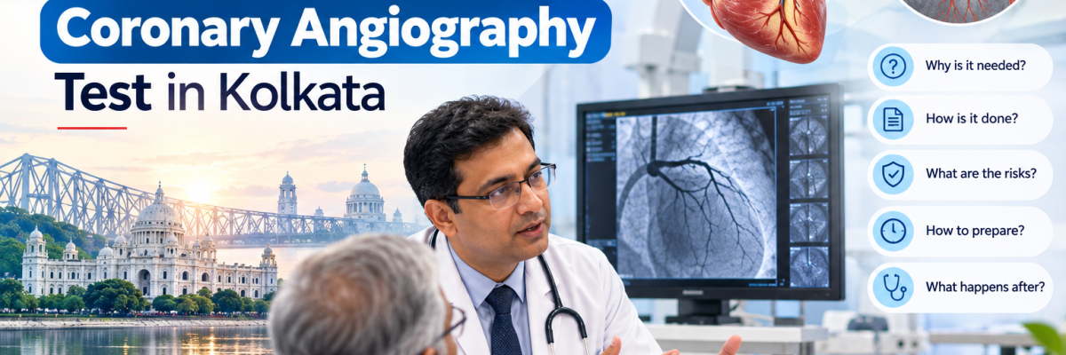 Coronary angiography test in Kolkata